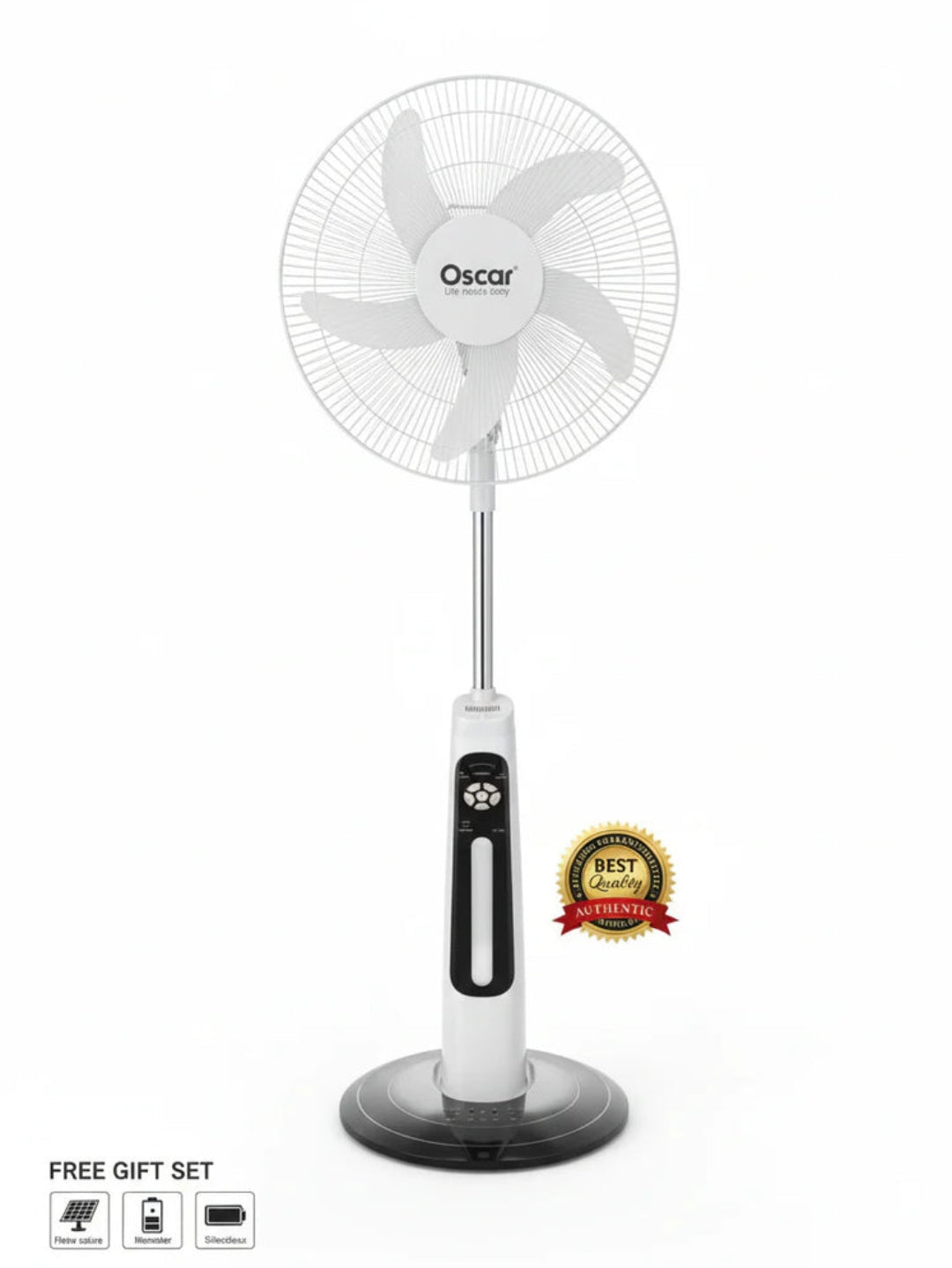 Ventilateur rechargeable - Dormez sans courant